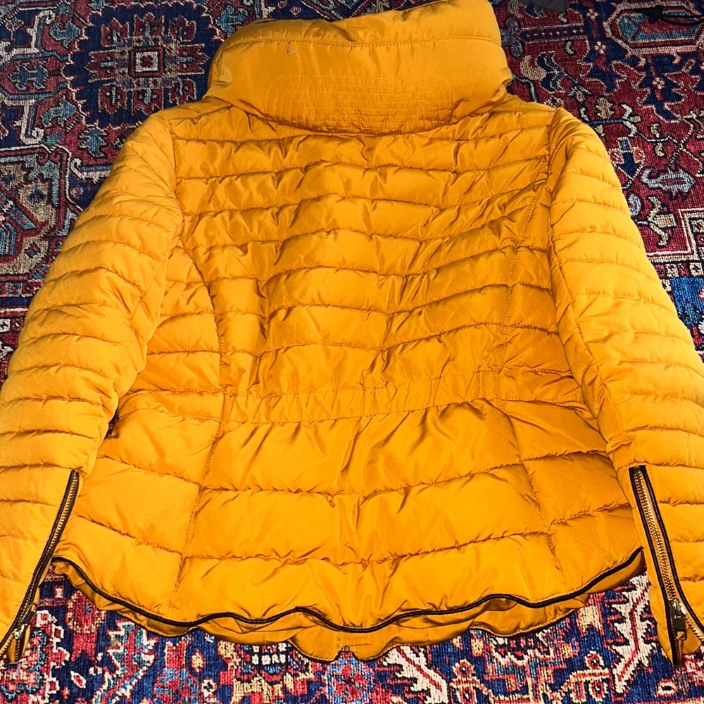 Zara Basic Puffer Jacket Size Xl Excellent Condit… - image 3